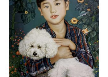 04-Liao Wanning-My son David Leung-0il0nPanel2019-60×90CM