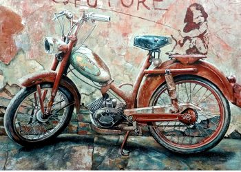 11-Liao Wanning- Daddys baby -Composite materials for oil painting-2022-140×120cm