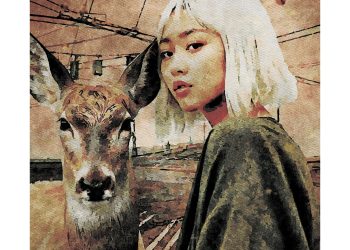 18-Liao Wanning- Partner and loneliness2 -Watercolor on paper-2024-48×66cm