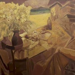 C-of-the-days-in-the-studio-oil-on-canvas-50×60cm-2022