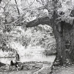 Under the chestnut tree