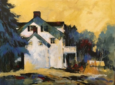 Peter Leckett SCA, ON, Billings Estate, Acrylic, 22x30