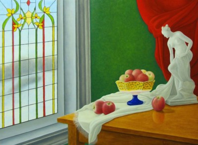 Jean Claude Légaré, Les fruits de Vénus, Oil, 12x16