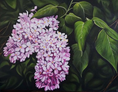 Monica Orrling, Signs of Summer, Oil 36x48