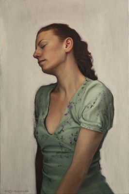 Martin Murphy SCA, " Study of a Woman" Oil, 30" x 20"