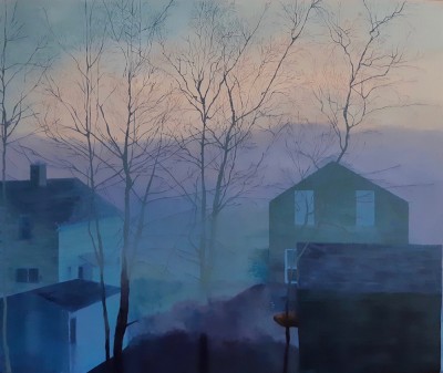 Alison Grapes, 5AM, Acrylic 20 x 24